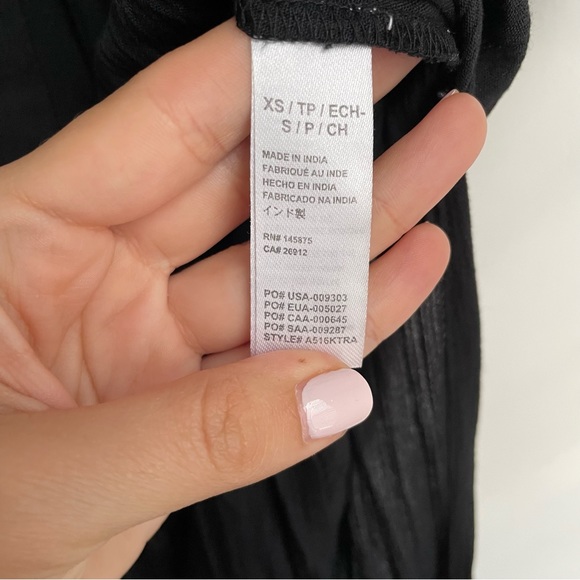 NWT Amuse Society Black Tranquilo Dress - Picture 5 of 8